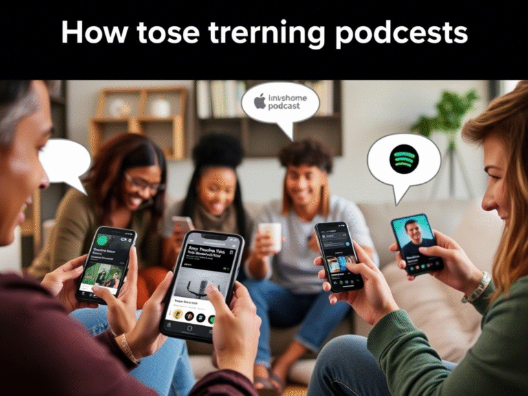 YouTube Steps Up Its Podcast Game with Trending Audio Feed