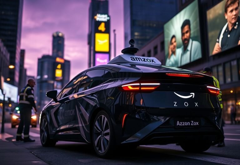 Amazon Zoox Recalls Software After Self-Driving Taxi Crash