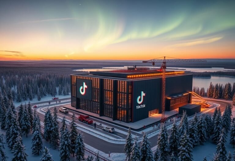 TikTok to invest €1 billion in building data center in Finland