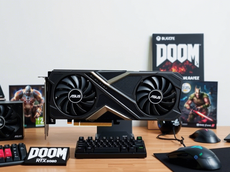 RTX 5080 Doom Edition Matches RTX 5090 in Price, Not Performance