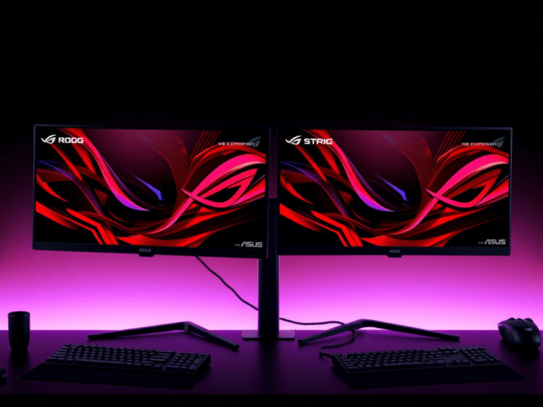 ASUS Enters the High-End OLED Gaming Monitor Market with 480Hz Flagship