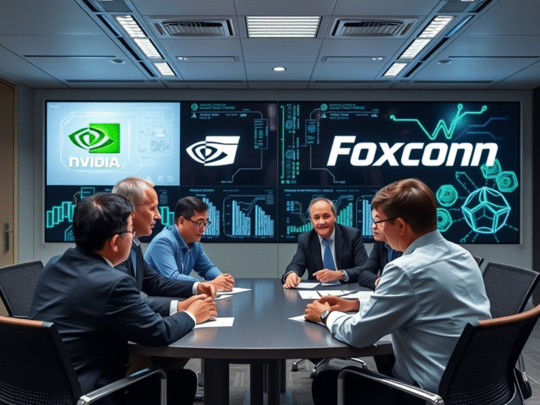 Foxconn Teams Up with Nvidia on New AI Supercomputing Hub in Asia