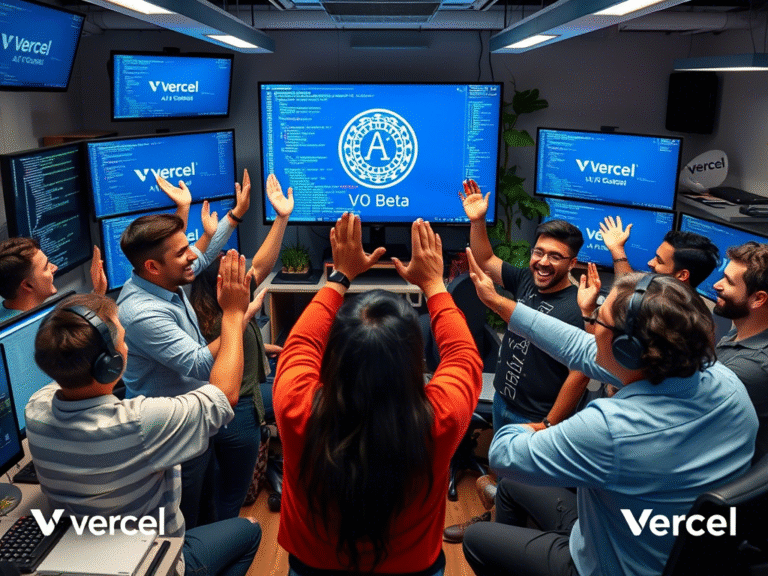 AI-Powered Web Development Levels Up as Vercel Debuts New v0 Model