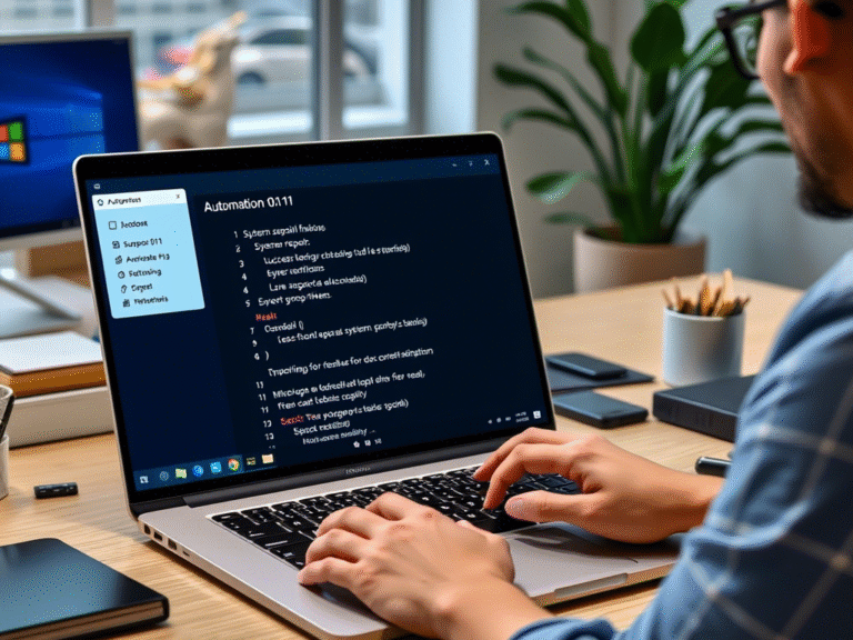 Fix Windows 10 and 11 Like a Pro with This Handy Automation Script