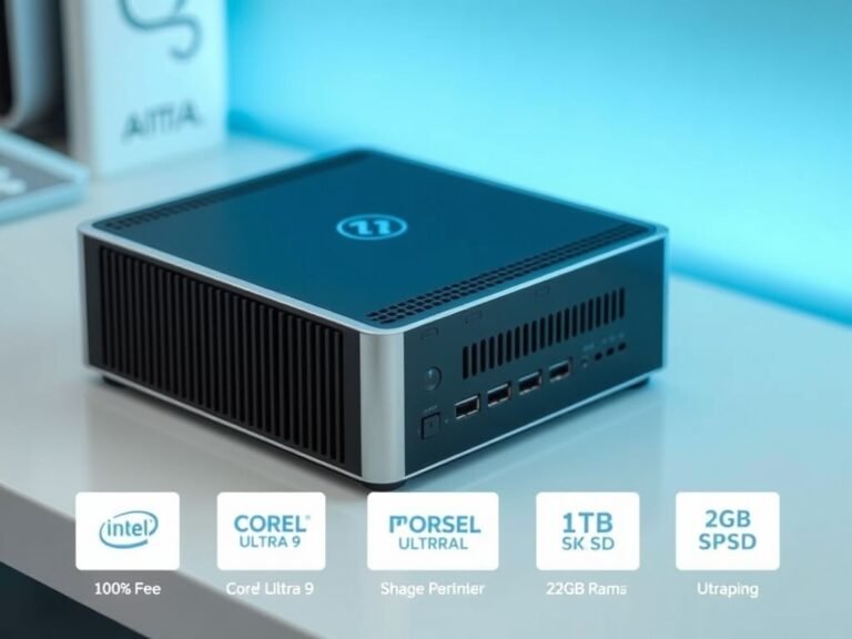 32GB RAM, 1TB SSD, and Core Ultra 9 in a Mini PC – All for $799