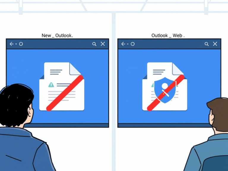 New Outlook and Outlook Web Will Now Block More Attachments Automatically