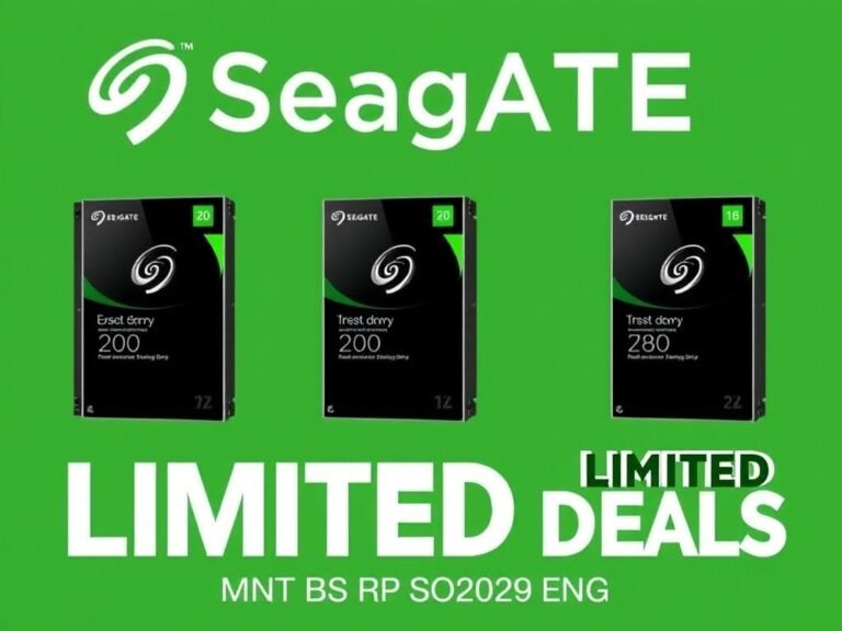 Don’t Miss Out: Seagate Exos and BarraCuda HDDs at Special Prices