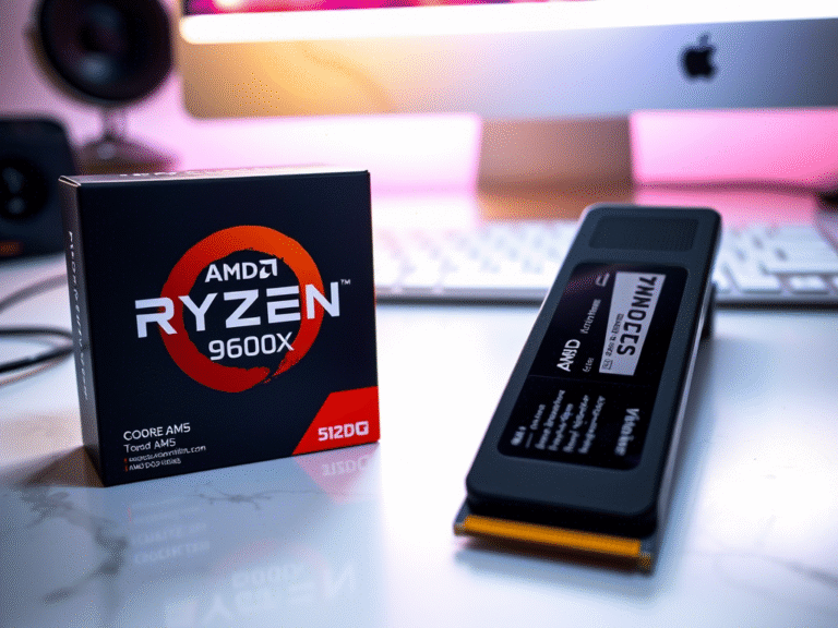 AMD Offers Ryzen 5 9600X and 512GB NVMe SSD Bundle for Just $185