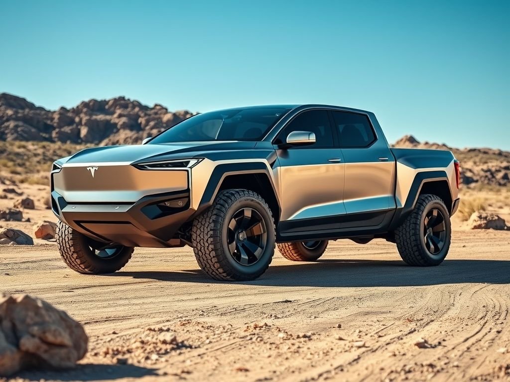 Buy a Tesla Cybertruck with Zero Interest seedream image