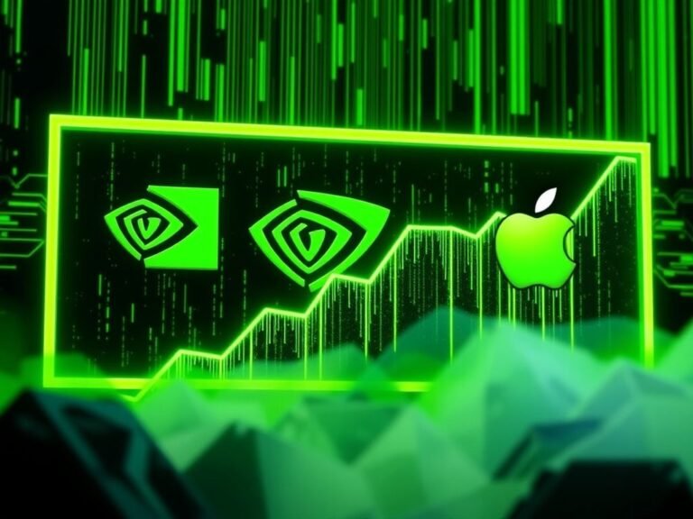 Nvidia Reaches $4 Trillion Milestone Before Microsoft and Apple