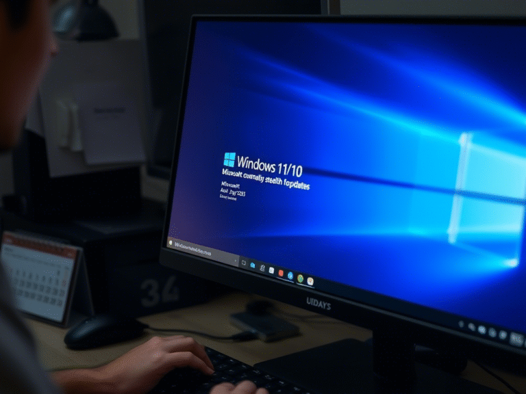 Microsoft Halts Forced Background Upgrades in Windows with New Update
