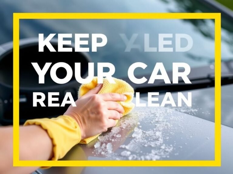 Keep Your Car Clean with These Smart, Low-Effort Tricks